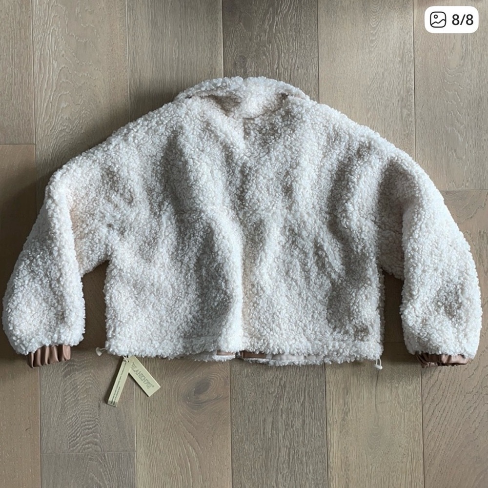 BlankNYC Faux Shearling Bomber Jacket - Picture 7 of 7
